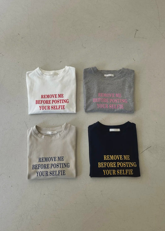 "Remove me" tee