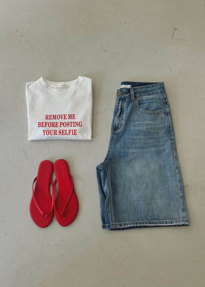 "Remove me" tee