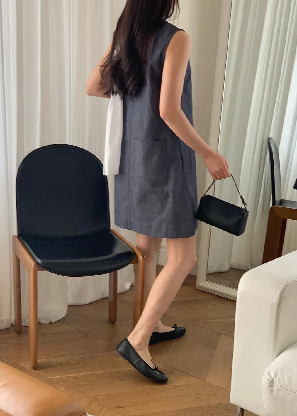 Back pocket one-piece
