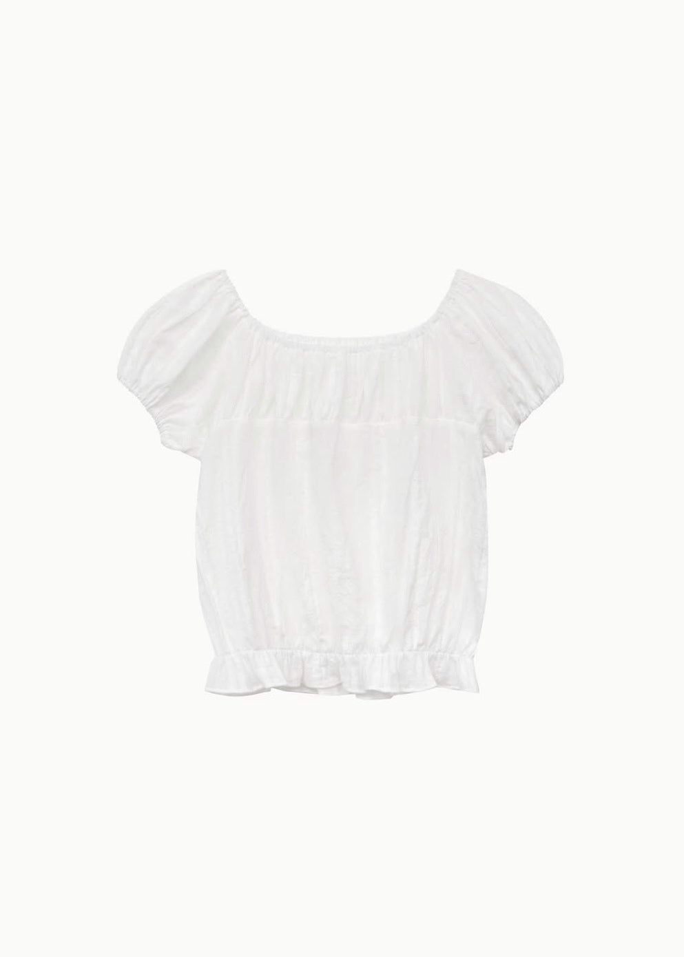 Tulips ruffle blouse