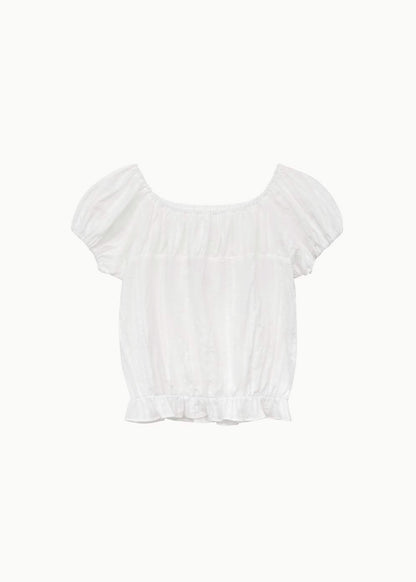 Tulips ruffle blouse