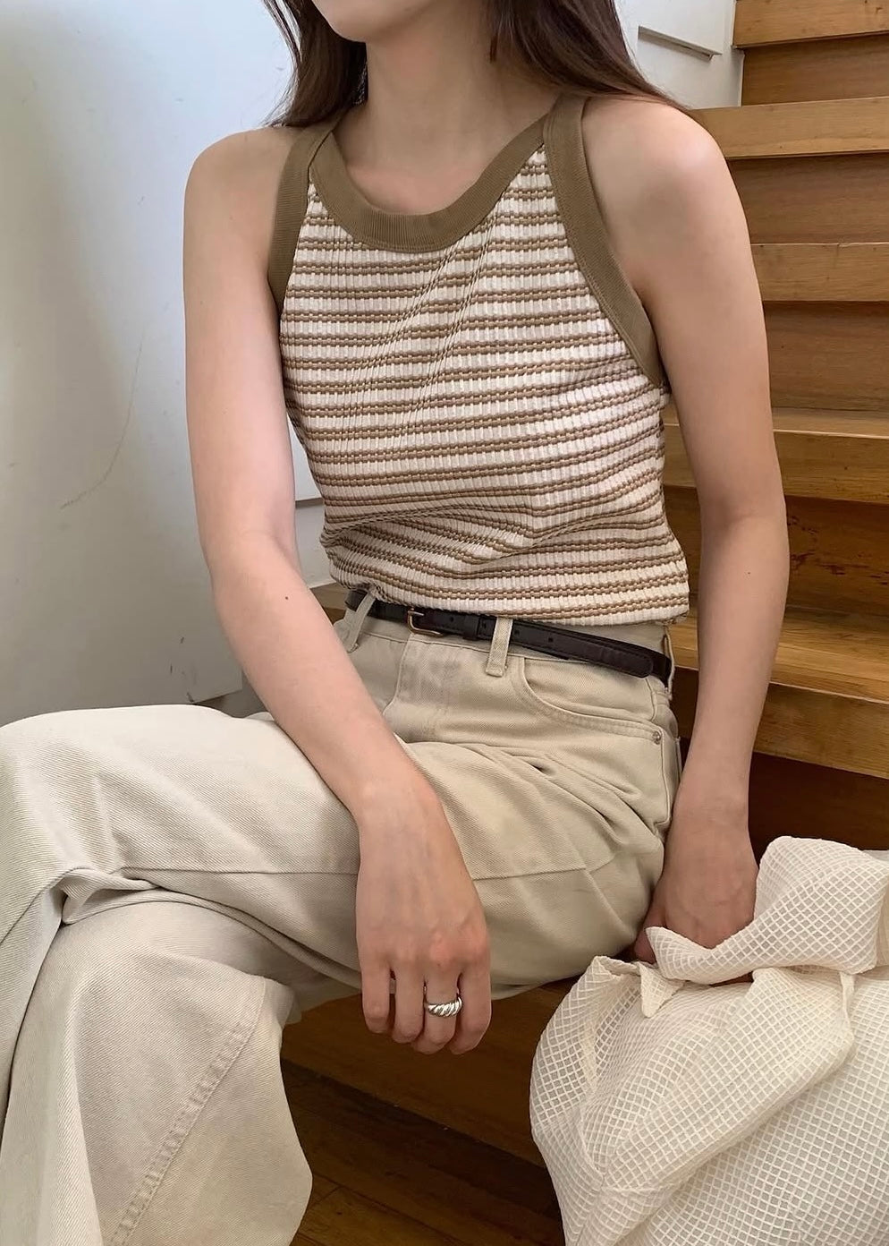 Garment dyed pants