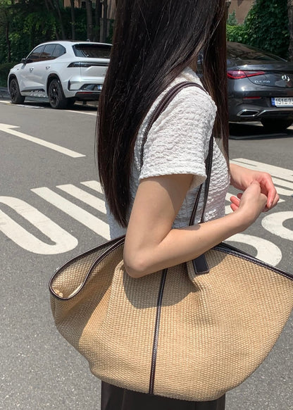 Puff chiffon polo