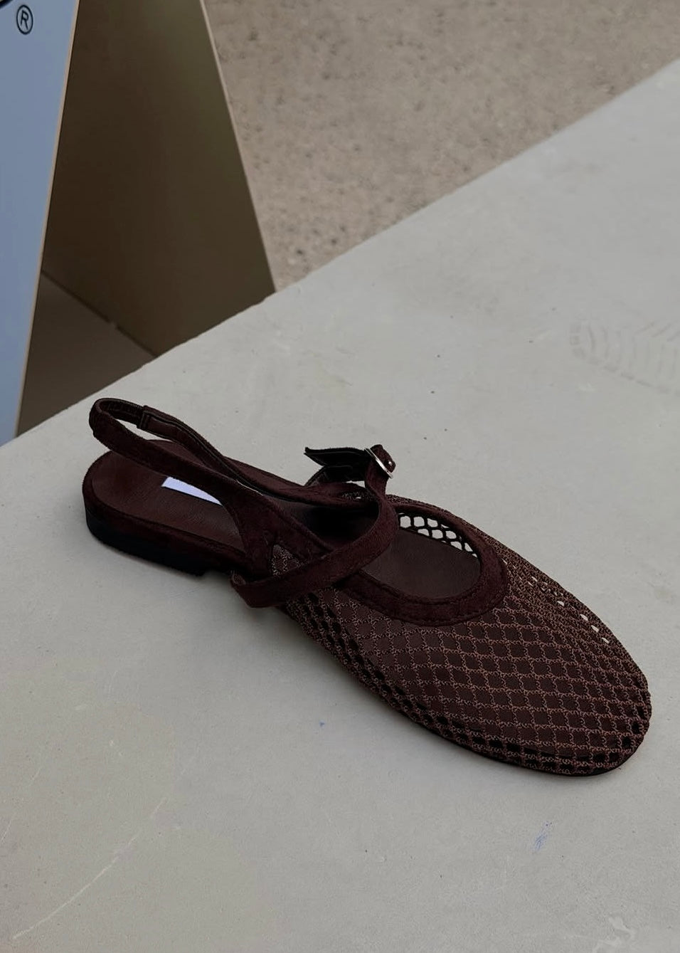 City mesh sandals