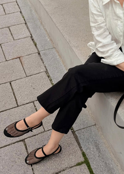 City mesh sandals