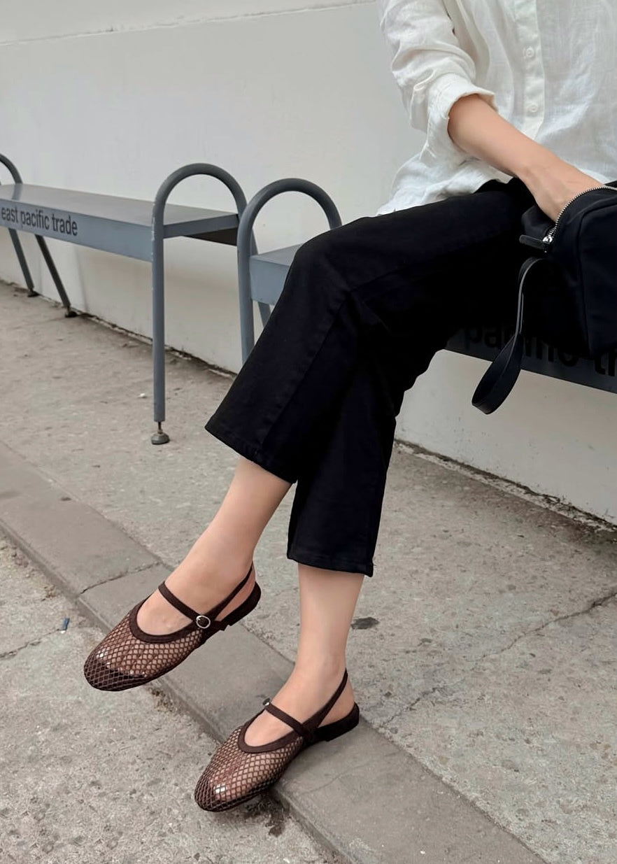 City mesh sandals