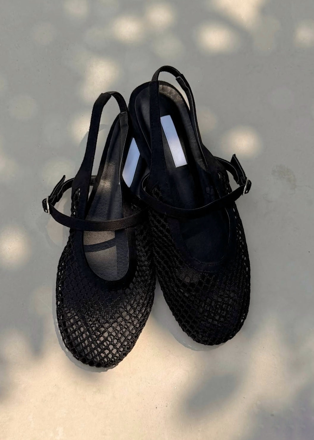 City mesh sandals