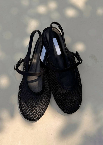 City mesh sandals