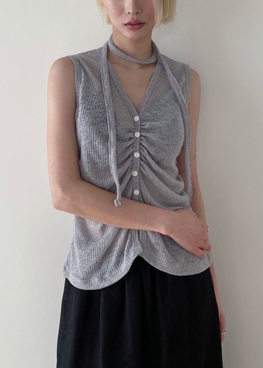 Infant scarf lycra vest