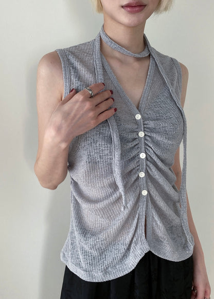 Infant scarf lycra vest
