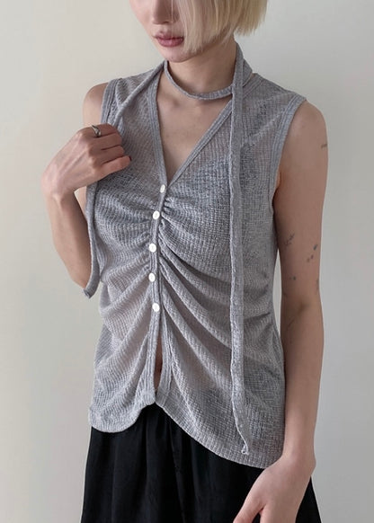 Infant scarf lycra vest
