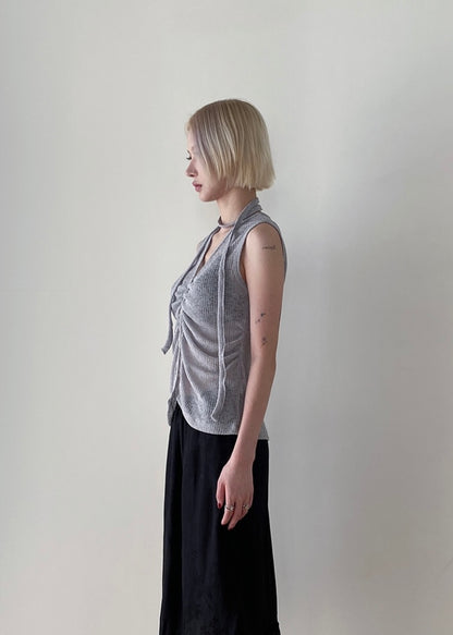 Infant scarf lycra vest