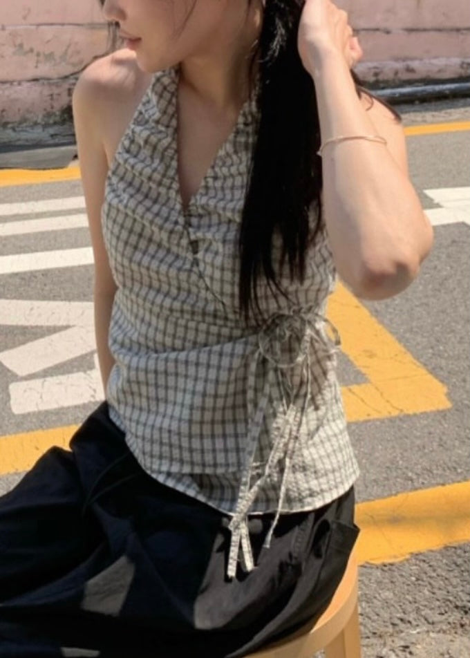 One-piece checkers vest