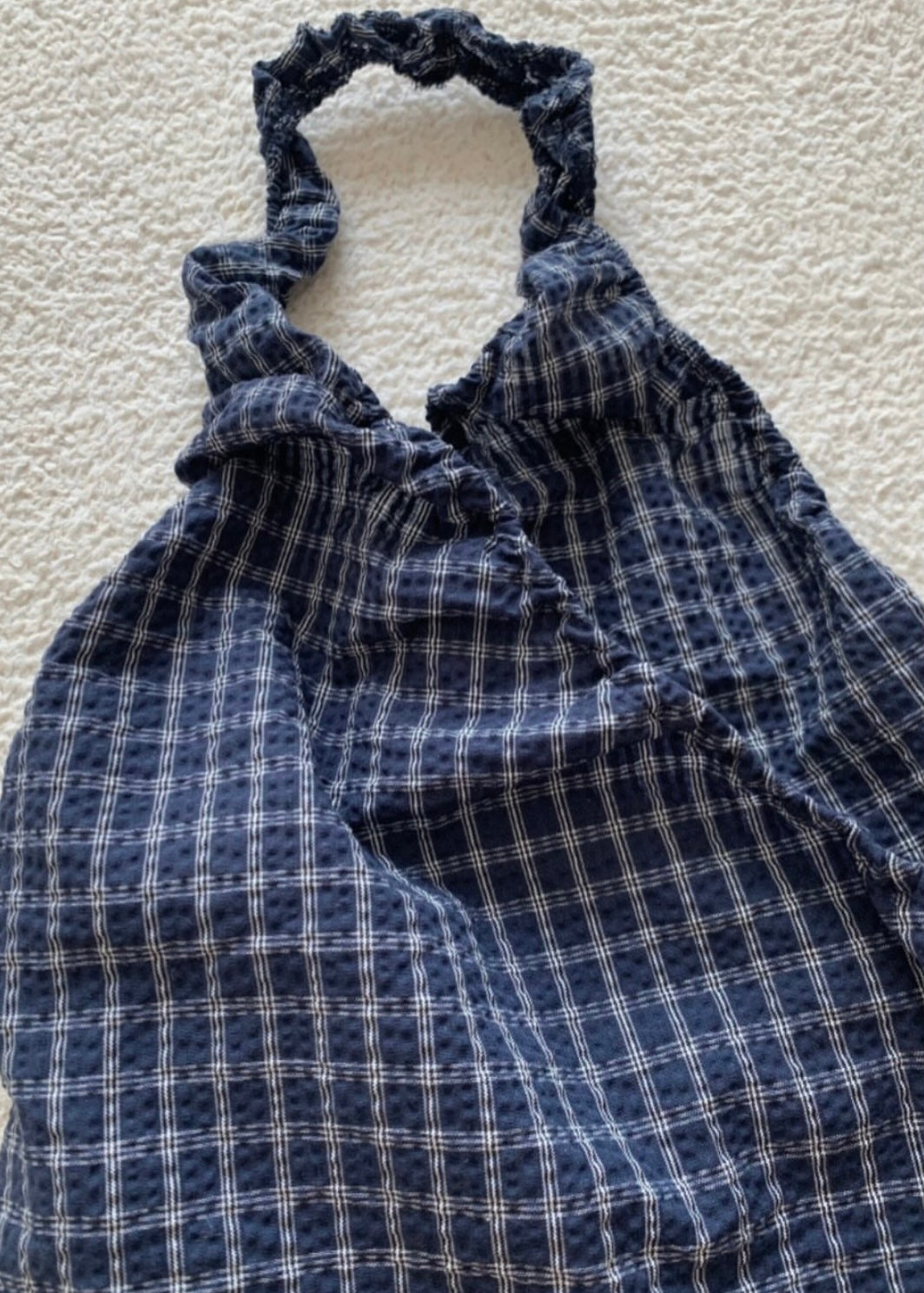 One-piece checkers vest
