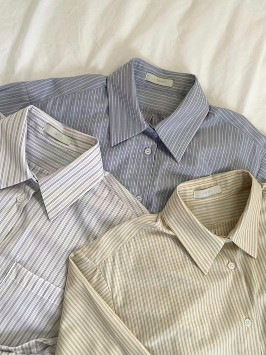 Retro stripes shirt