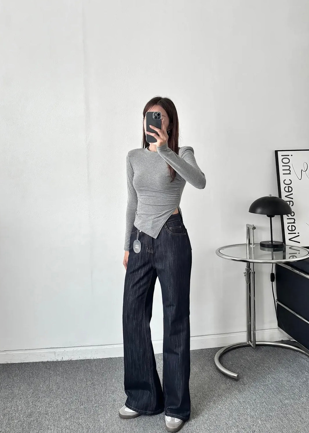 Non-fade Bell bottom jeans