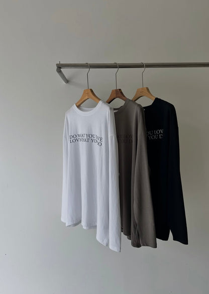"Do what you love" tee