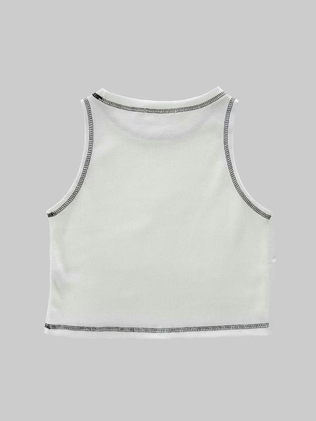 Halter neck tank top