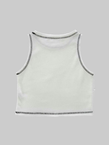Halter neck tank top