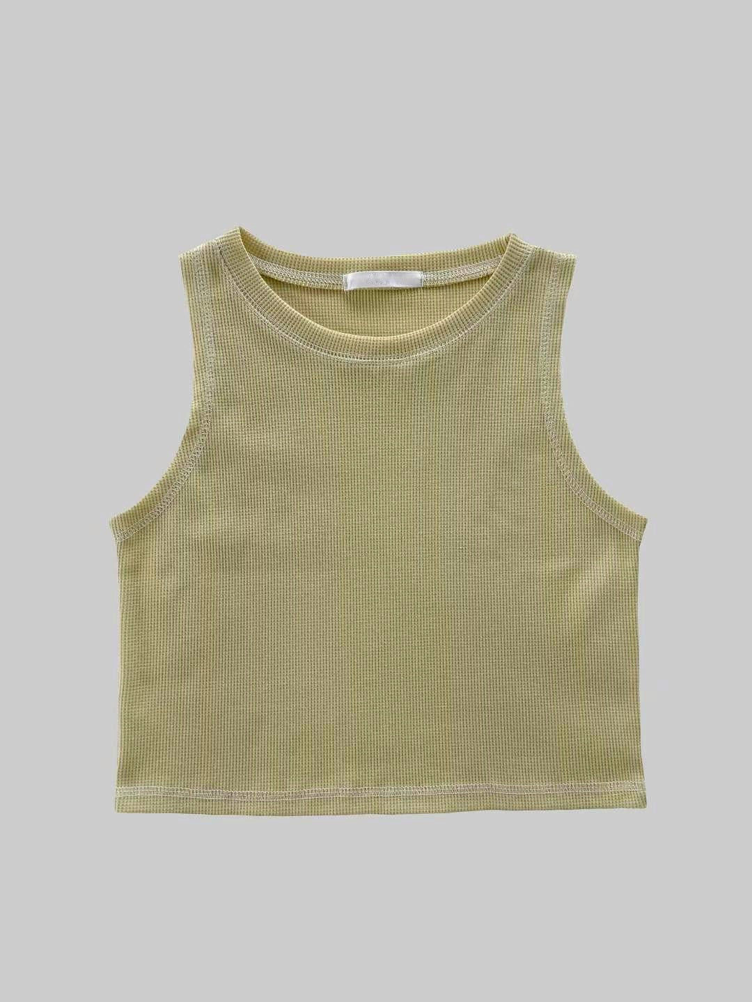 Halter neck tank top