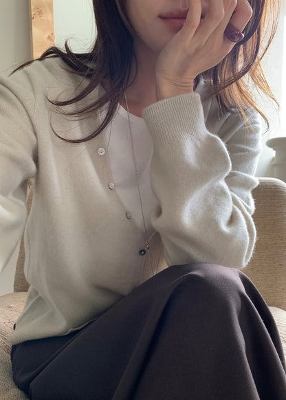 Full button knit cardigan