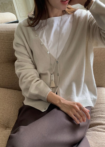 Full button knit cardigan