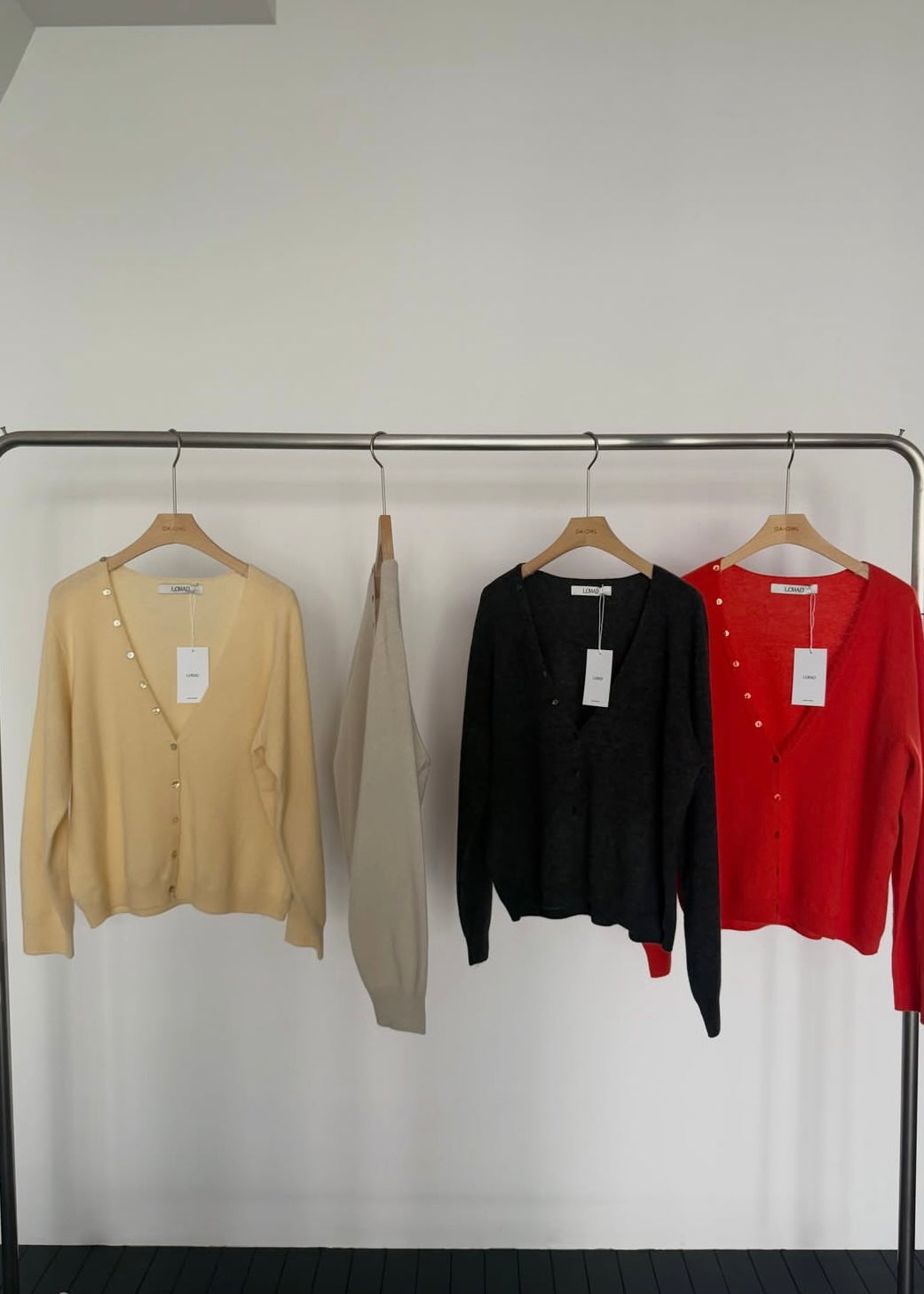 Full button knit cardigan