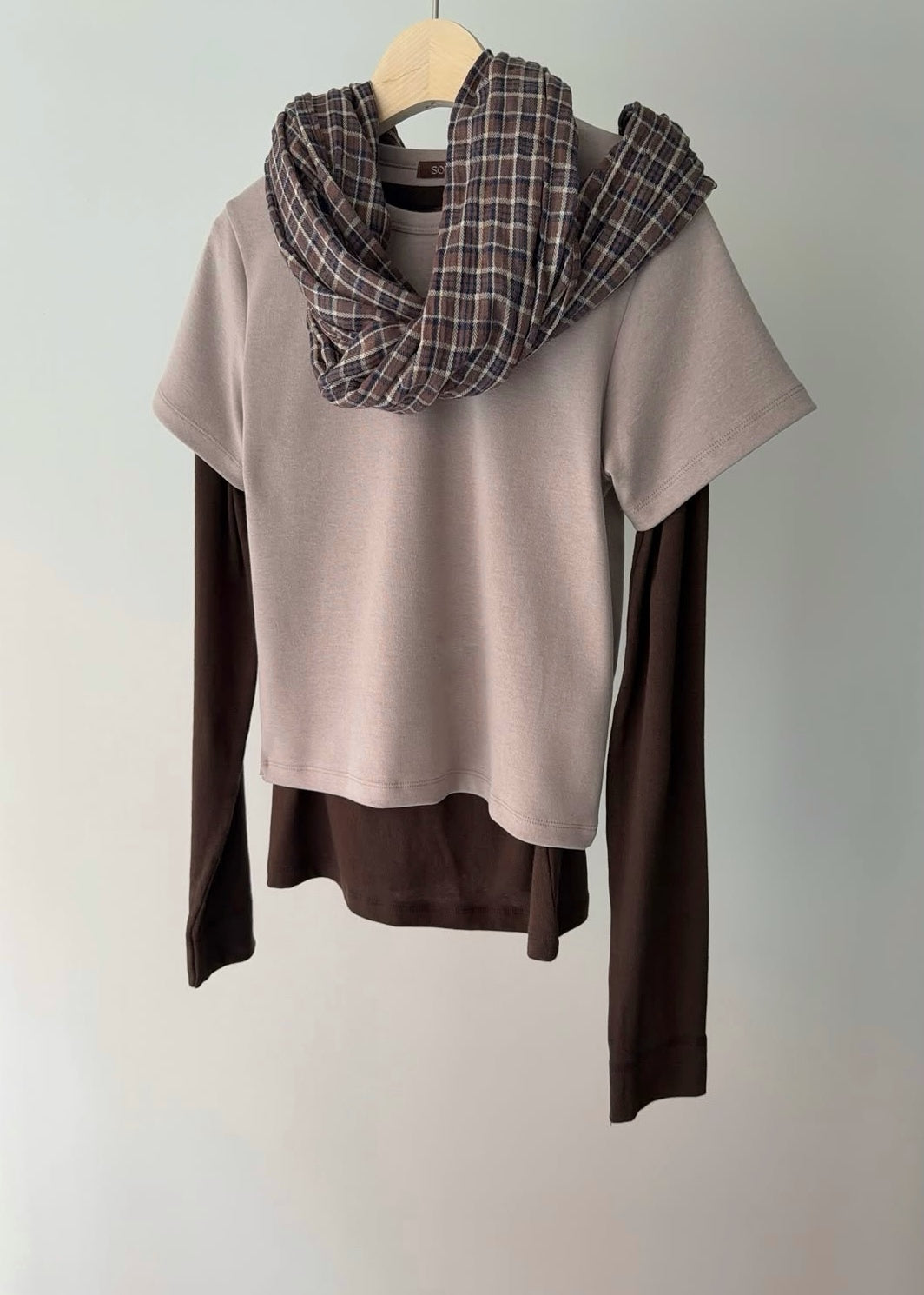 Cropped autumn tee