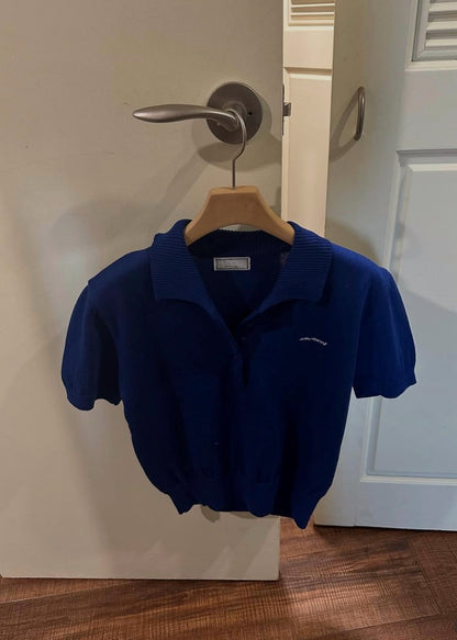 Mini knit polo