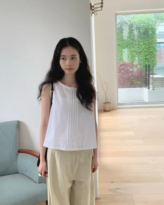 Back vented blouse