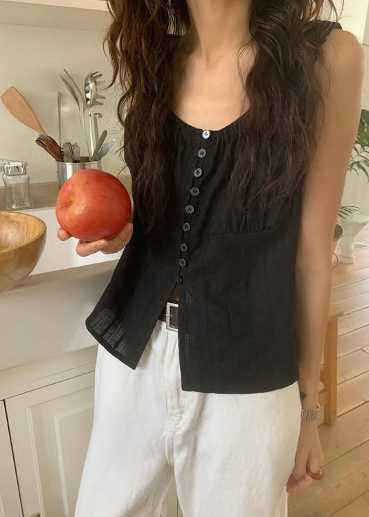 Vented bottom blouse