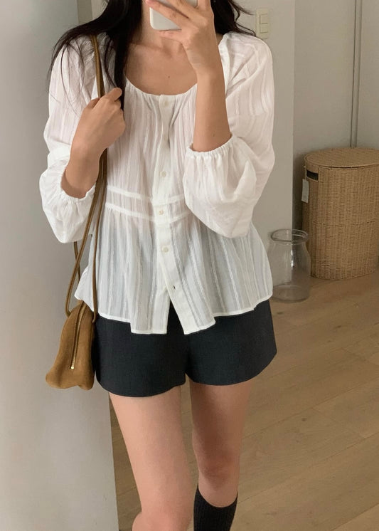 Boxy clean shorts