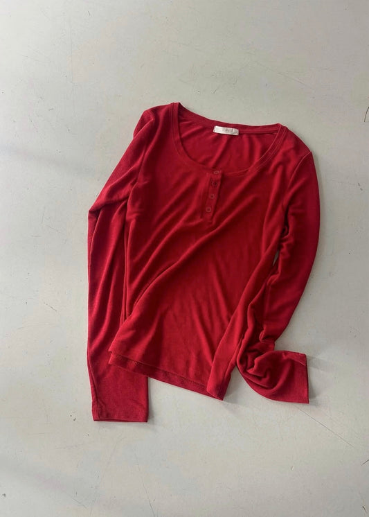 Cropped henry tee