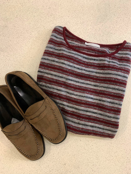 Retro borders wool jumpers