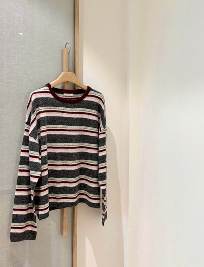 Retro stripes sweater
