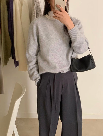 Cozy wool jumpers