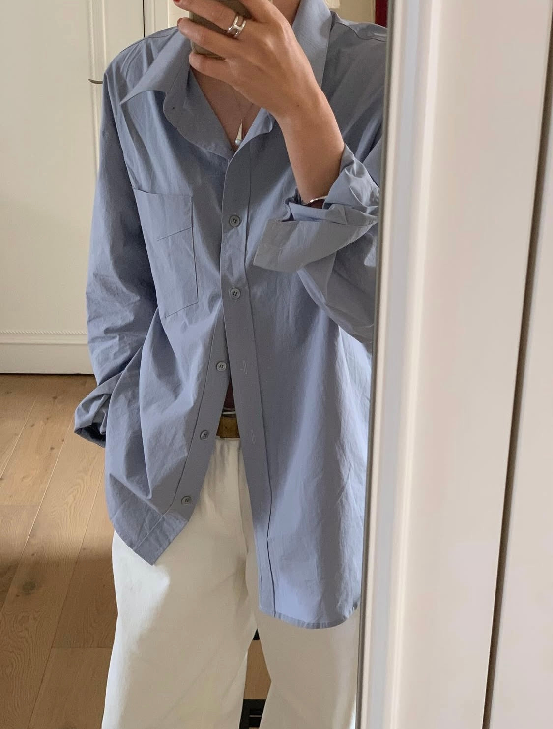 Pocket boyfriend shirt