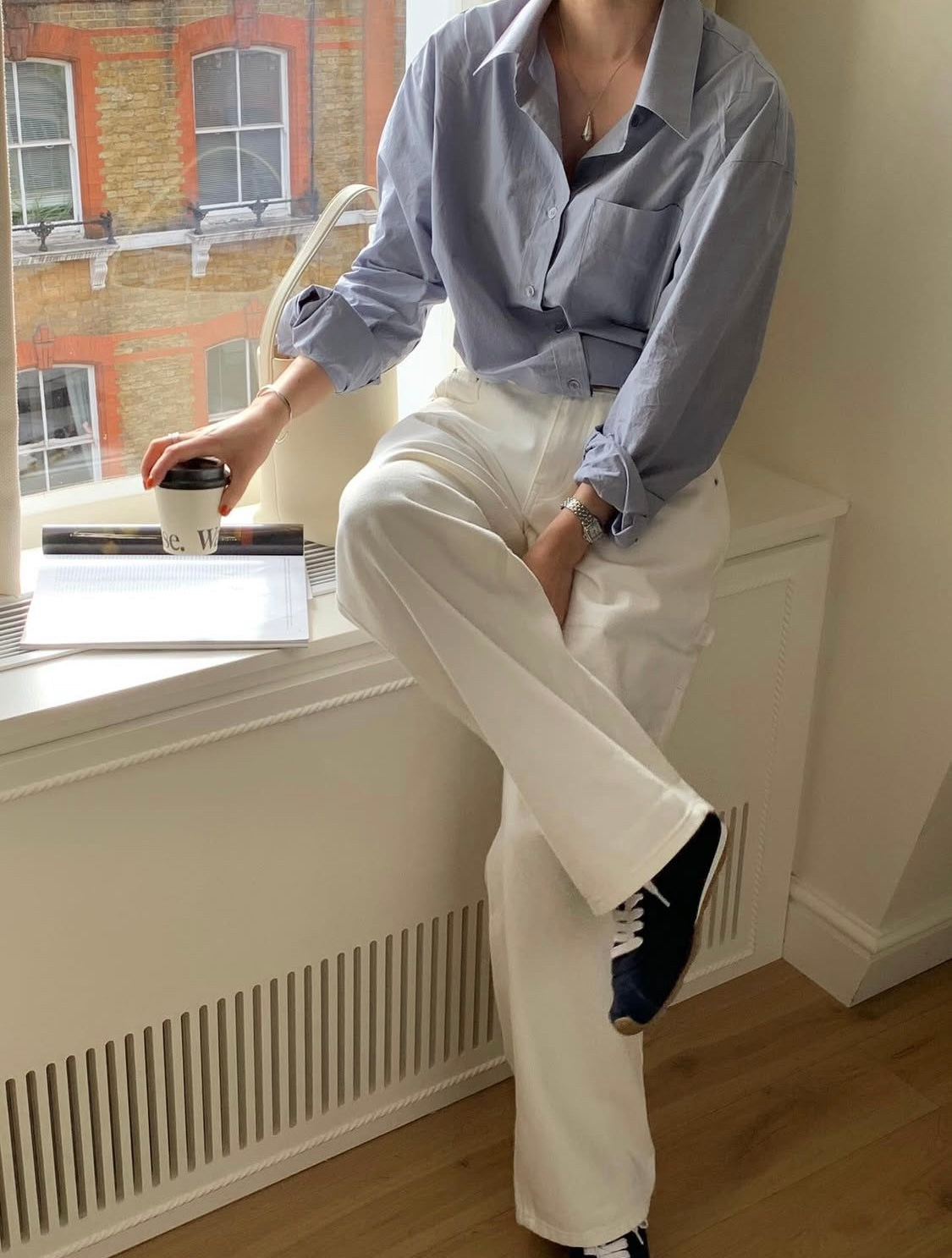 Pocket boyfriend shirt