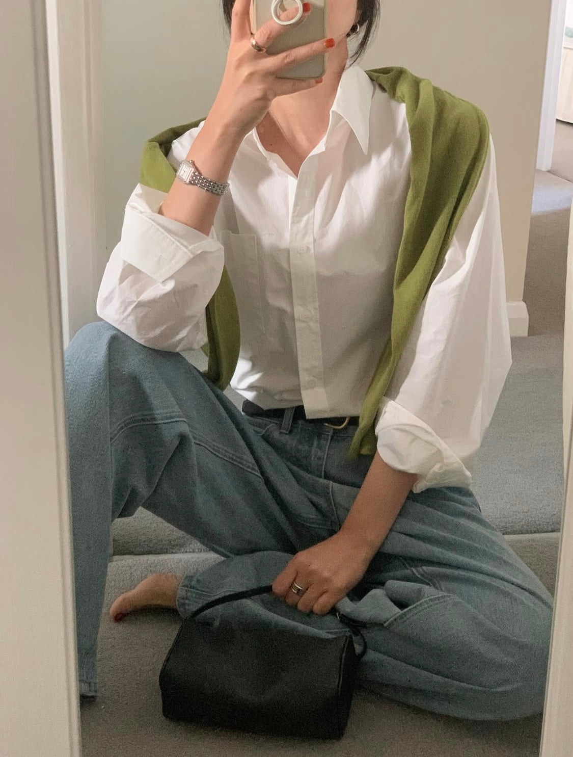 Pocket boyfriend shirt
