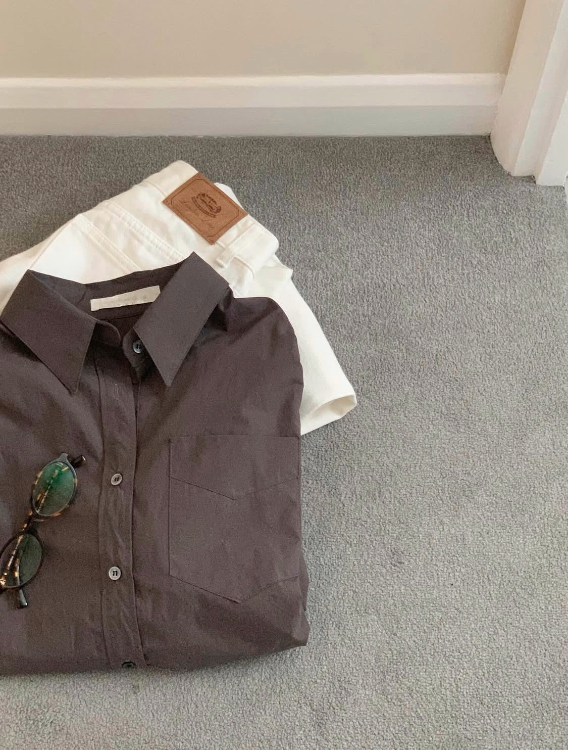 Pocket boyfriend shirt