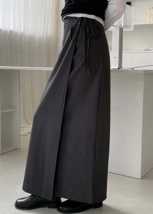Ribbon wrapping skirt