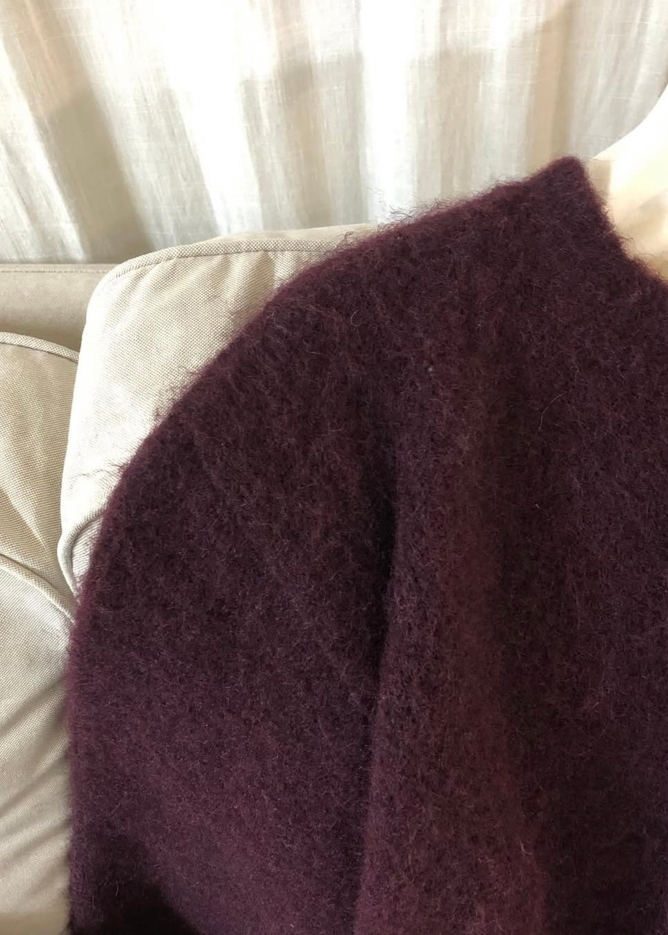 Mo-hair loosen jumpers
