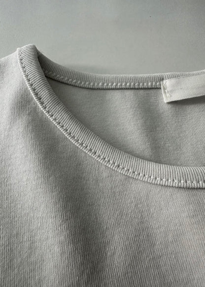 Solid short sleeve tee