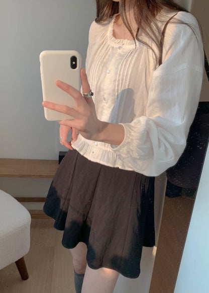 Mini round table skirt