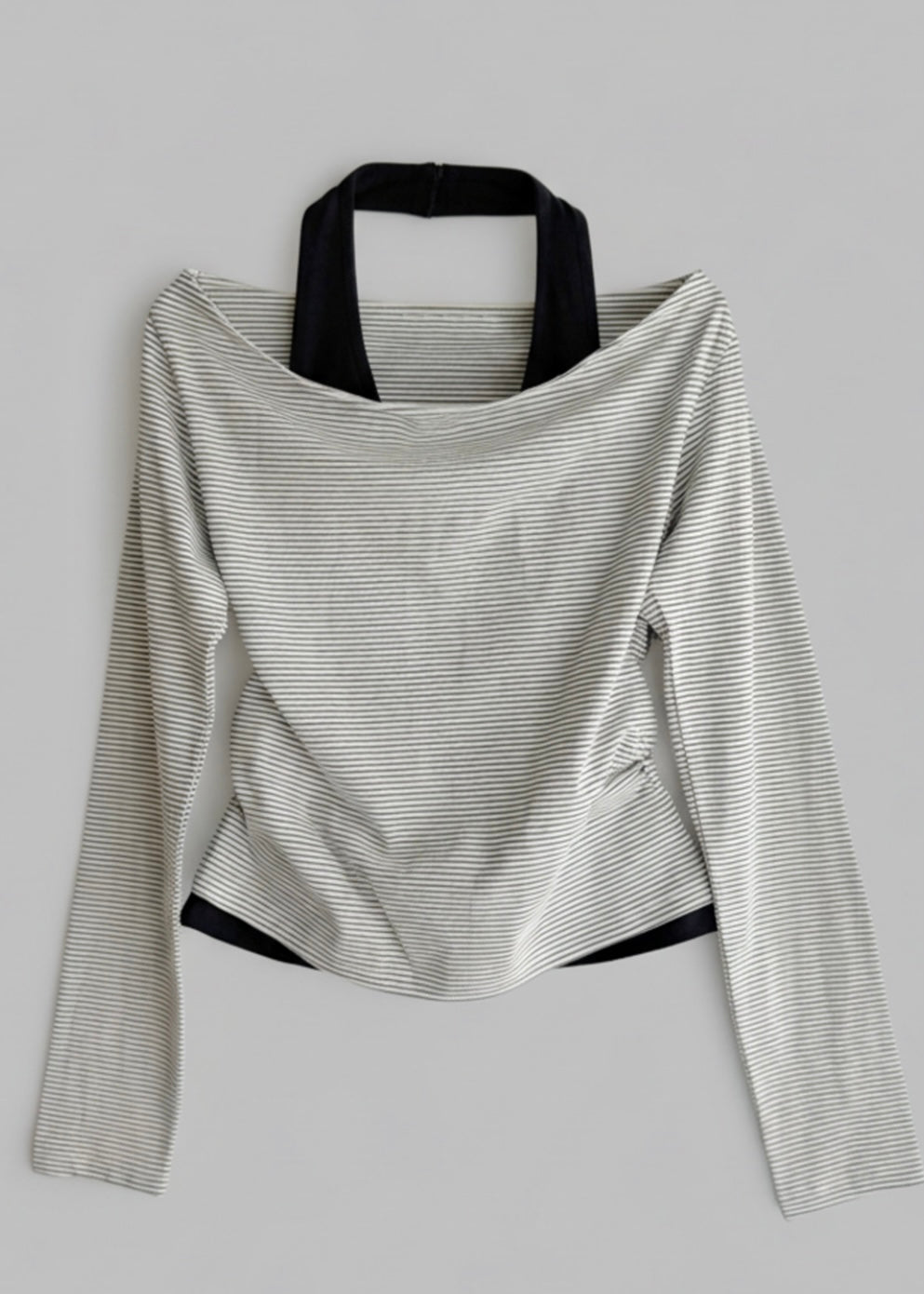 Layered border tee