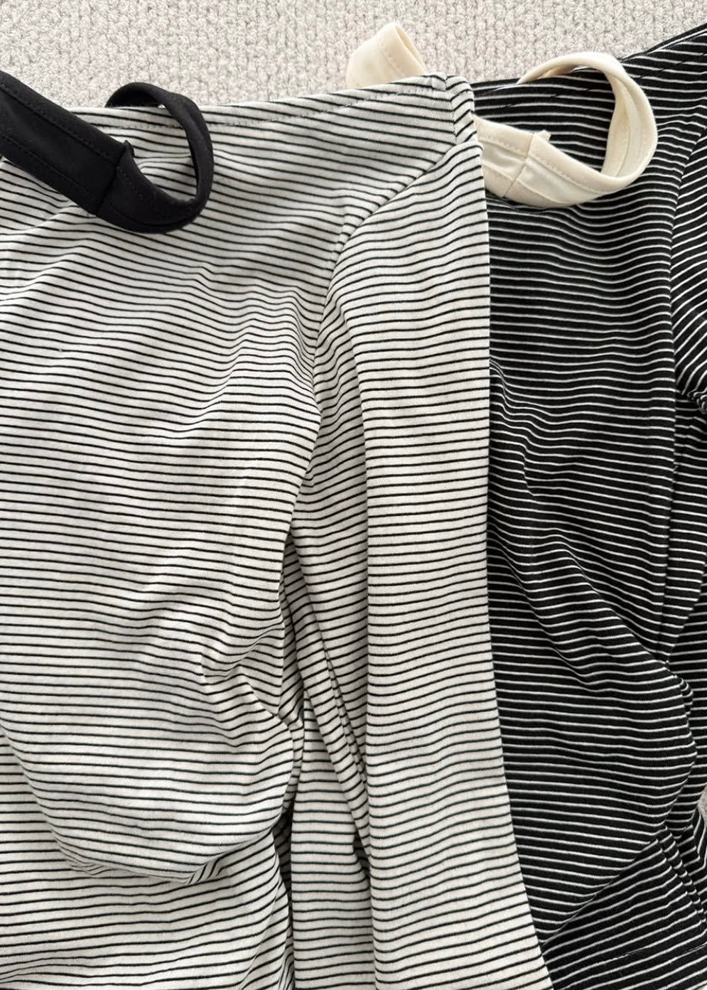 Layered border tee