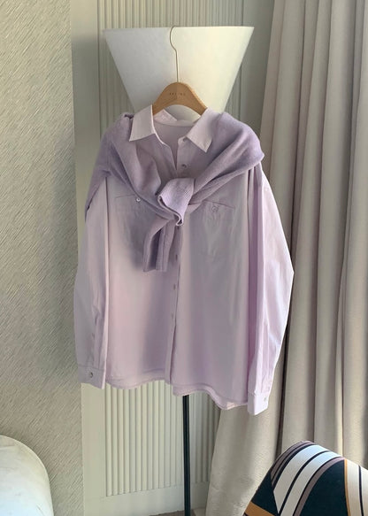 Cozy double pocket shirt