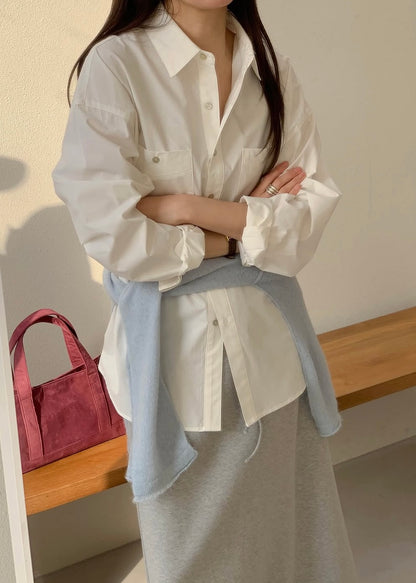 Cozy double pocket shirt
