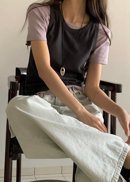 Halter neck sport tank top