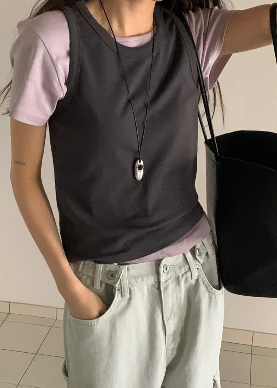 Halter neck sport tank top